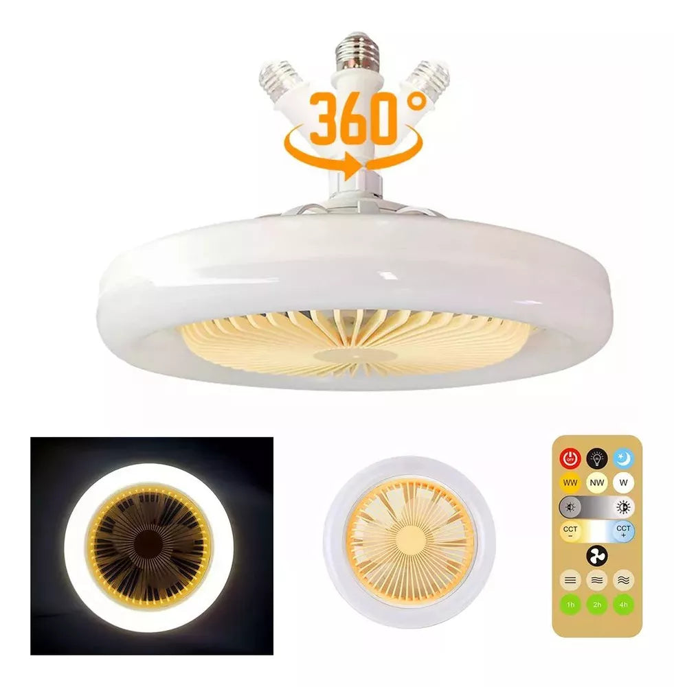 Luz led  Ventilador Colgante Multifuncional