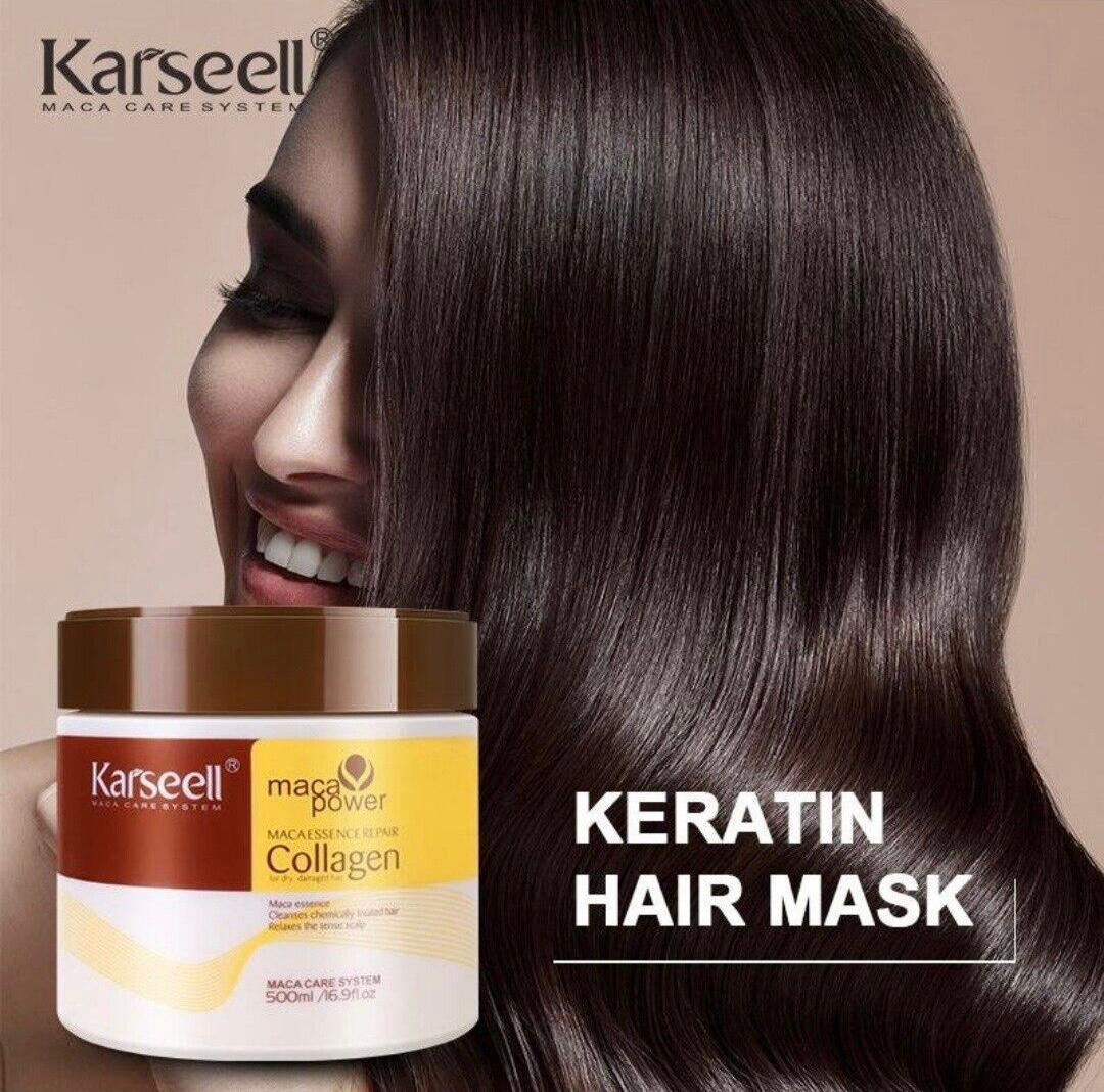 Mascarilla Capilar efecto KERATINA 2x1