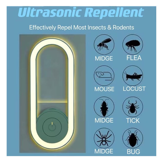 Repelente eléctrico ultrasónico de plaga